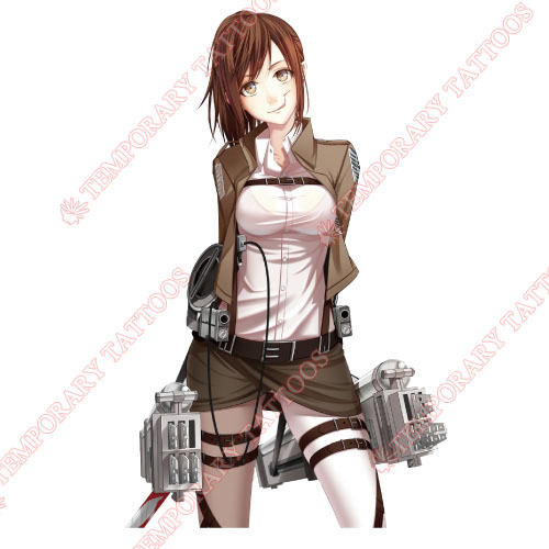 Attack on titan Customize Temporary Tattoos Stickers NO.509